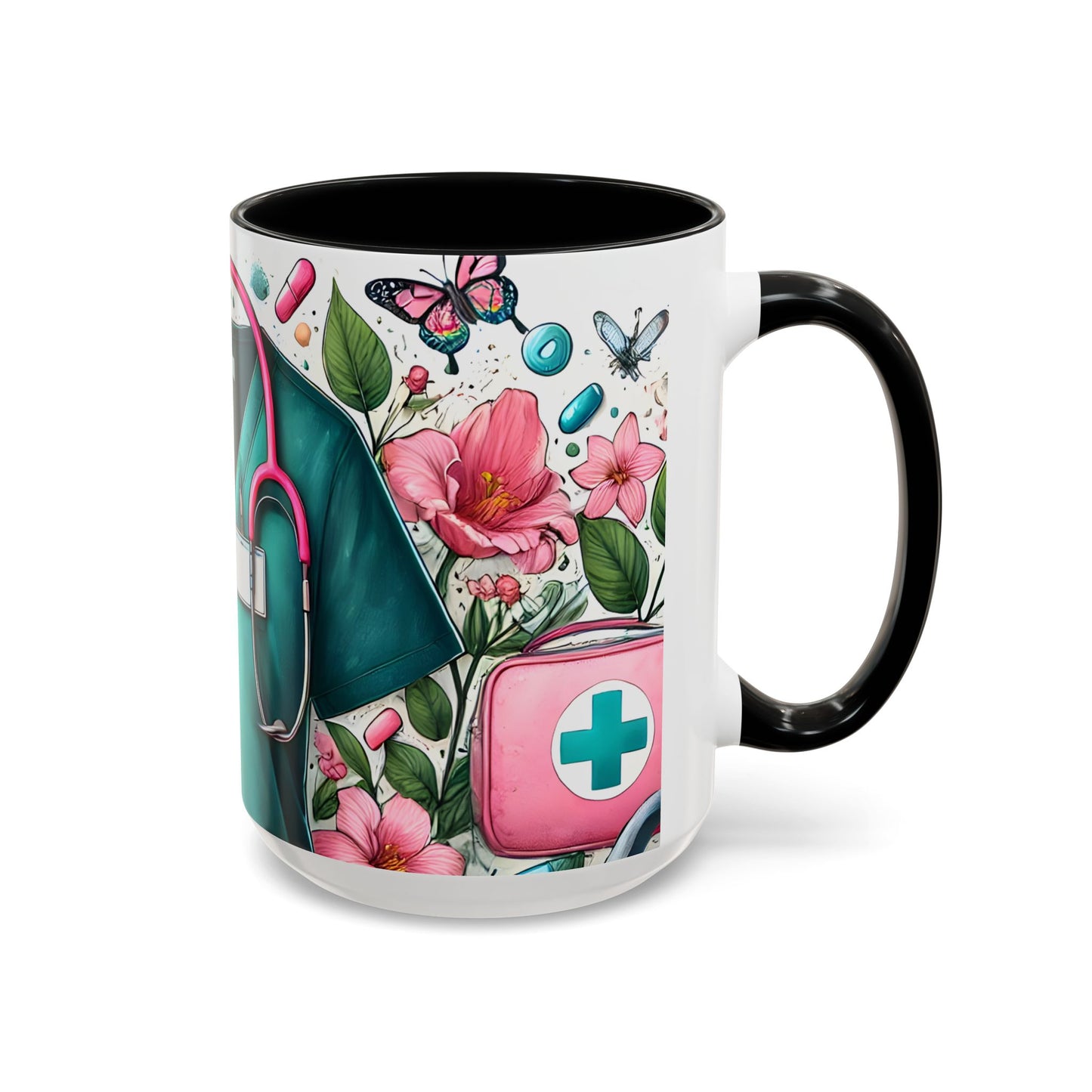 Floral Nurse Coffee Mug – Perfect Gift for Healthcare Workers | 11 oz, 15 oz | Medical, Nurse Appreciation, Floral Design, Coffee [...]
