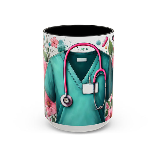 Floral Nurse Coffee Mug – Perfect Gift for Healthcare Workers | 11 oz, 15 oz | Medical, Nurse Appreciation, Floral Design, Coffee [...]