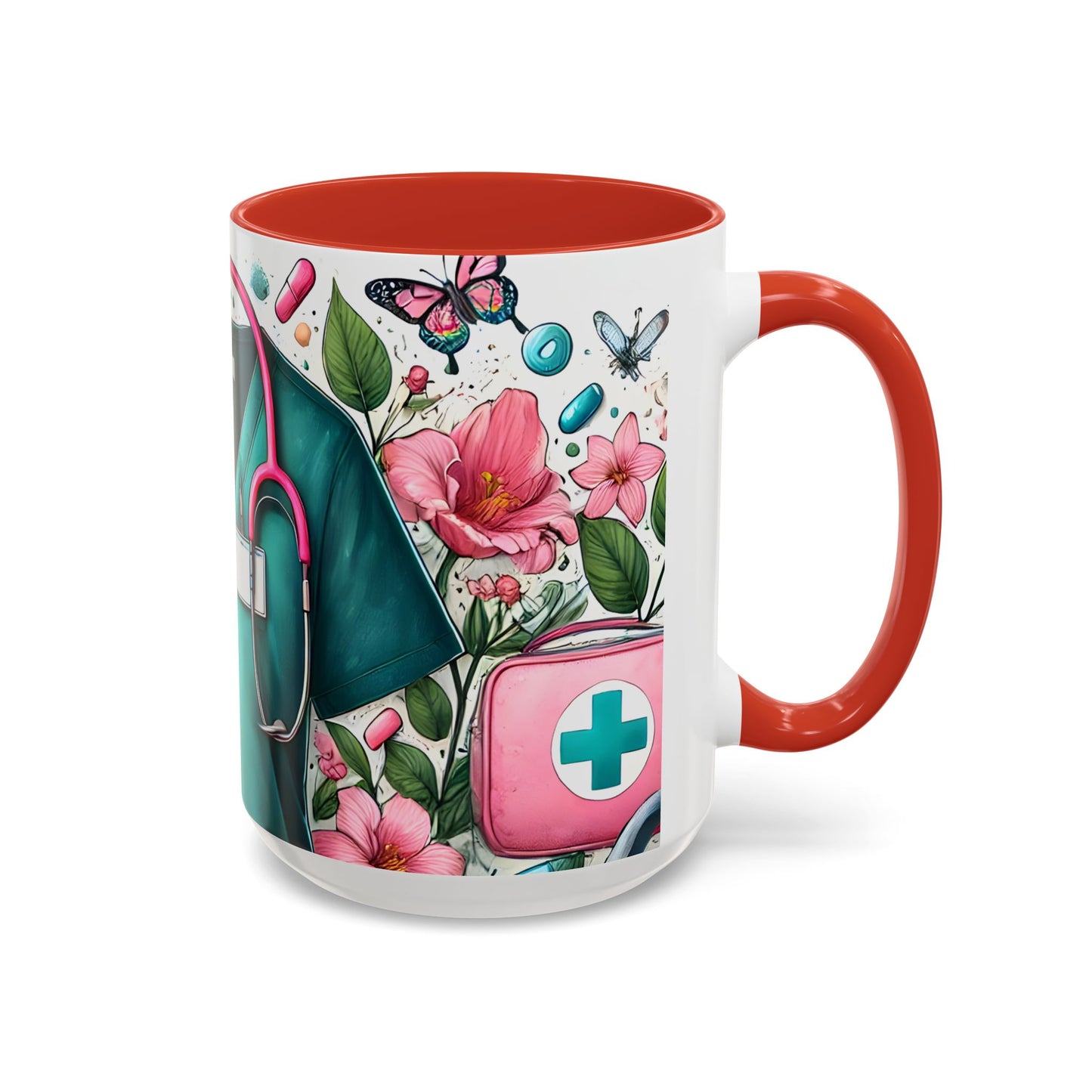 Floral Nurse Coffee Mug – Perfect Gift for Healthcare Workers | 11 oz, 15 oz | Medical, Nurse Appreciation, Floral Design, Coffee [...]