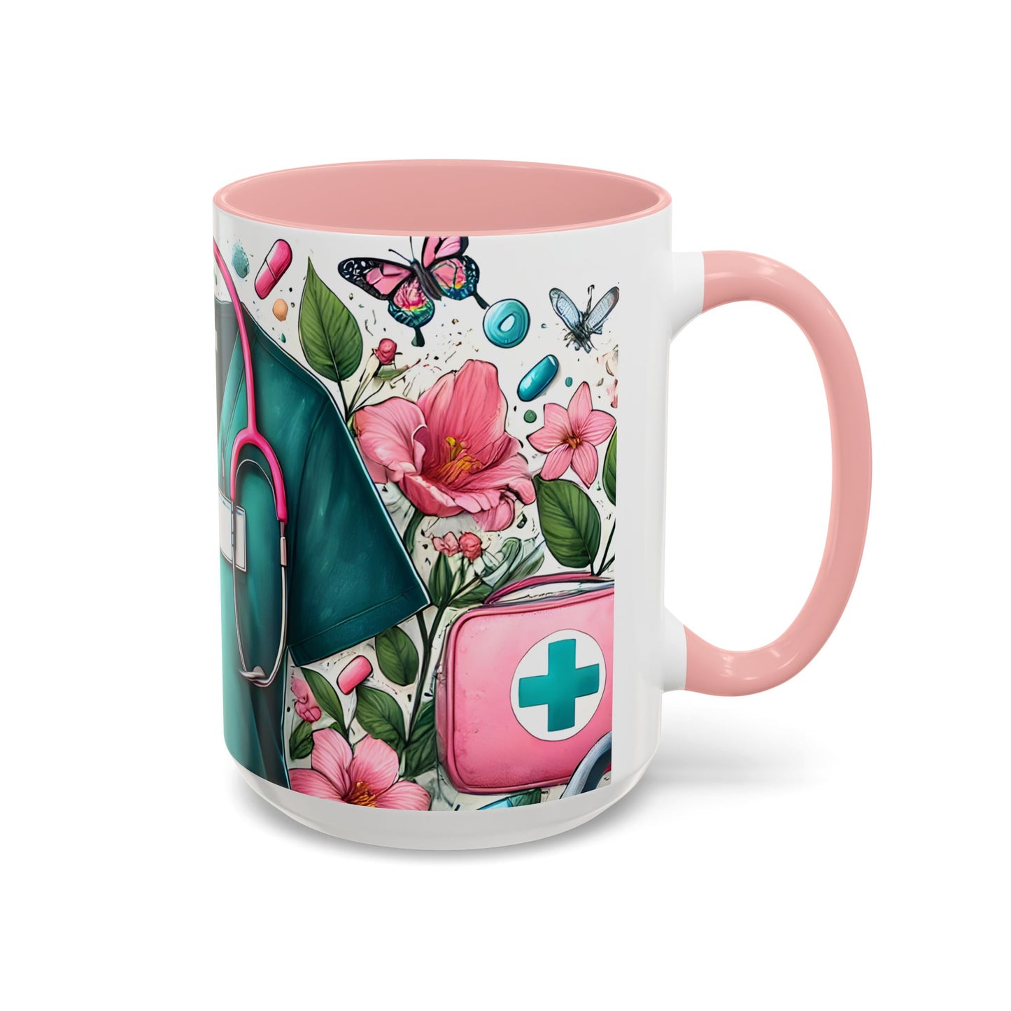 Floral Nurse Coffee Mug – Perfect Gift for Healthcare Workers | 11 oz, 15 oz | Medical, Nurse Appreciation, Floral Design, Coffee [...]