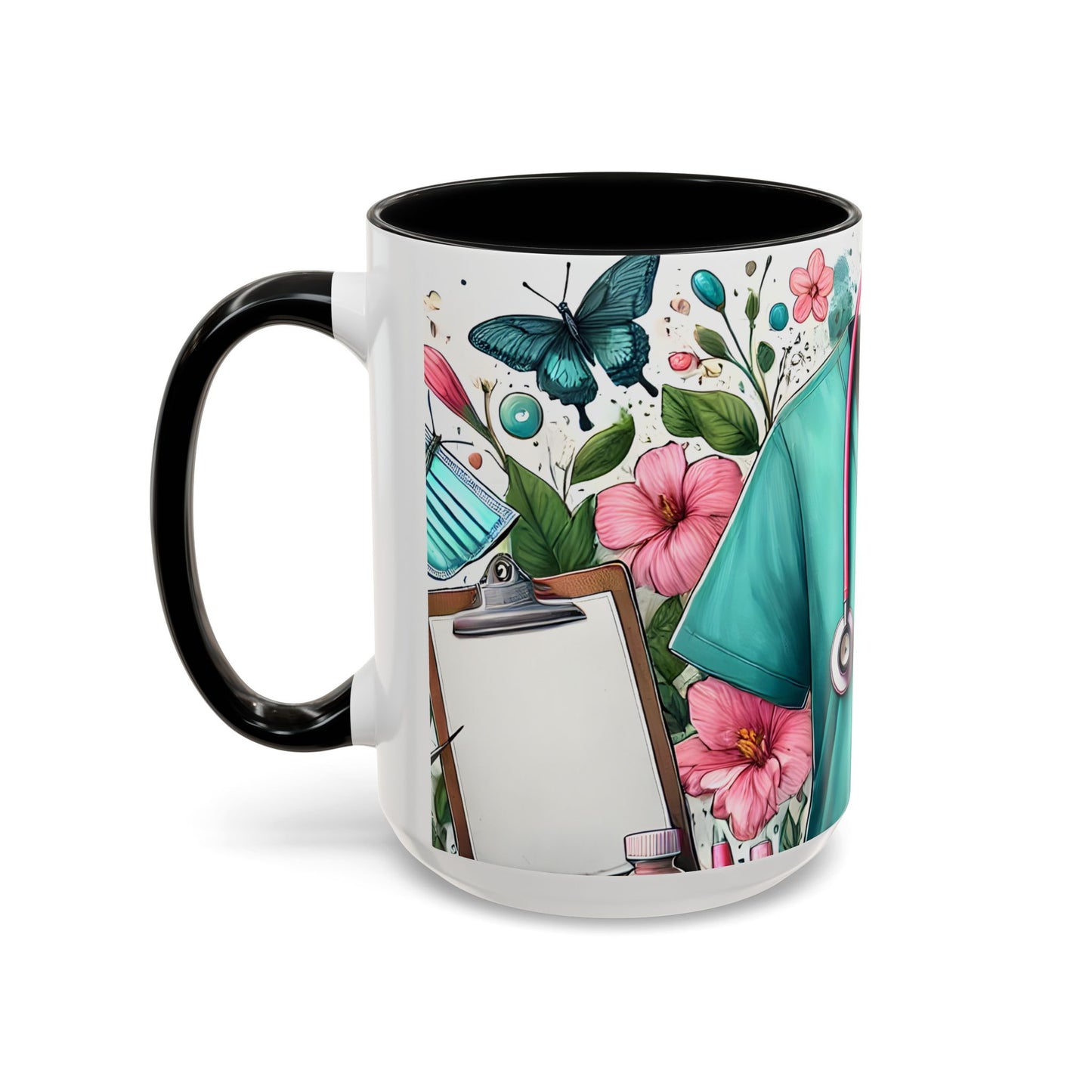 Floral Nurse Coffee Mug – Perfect Gift for Healthcare Workers | 11 oz, 15 oz | Medical, Nurse Appreciation, Floral Design, Coffee [...]